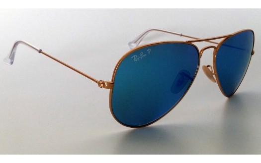 Ray-Ban Aviator Flash Lenses Polarised (RB3025 112/4L 58mm) saules brilles